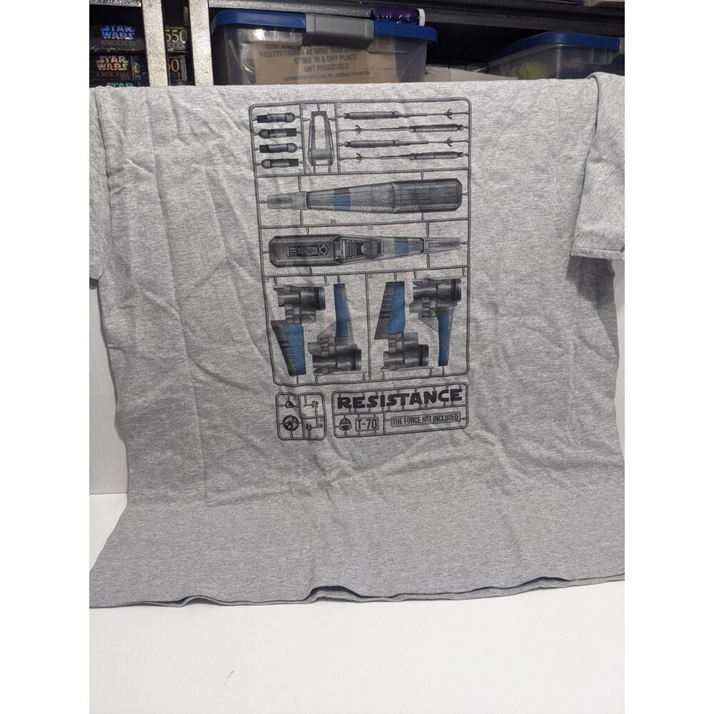 Star Wars XWing Men's Grey  Shirt XL